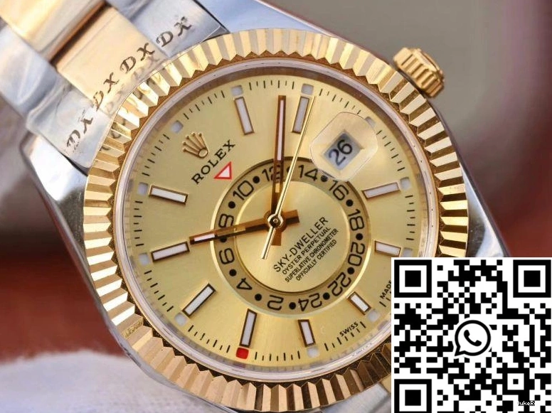 Gold SKY-DWELLER 326938-72418 Dial Rolex 1222